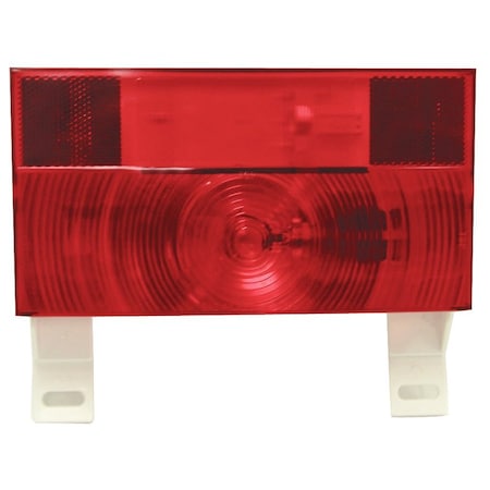 Peterson Stop Turn Tail Light Incandescent Bulb Rectangular Red 8916 Length x 458 Width V25913